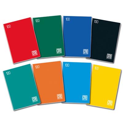 ONE COLOR MAXI QUADERNO 100gr 5MM QUADRI SENZA MARGINE/