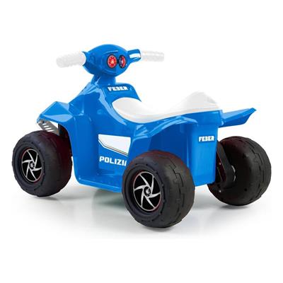 Quad Polizia di Stato 6volt Feber..