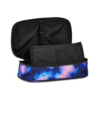Pencil Bag Round Plus Big Grs Seven Blue Galaxy..