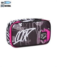 Pencil Bag Round Plus Big Grs Seven Pink Street..
