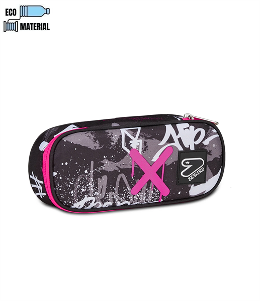 Pencil Bag Round Plus Grs Seven Pink Street..