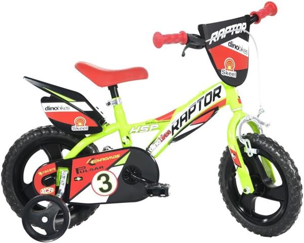 Bicicletta 12 Ra Raptor Yellow