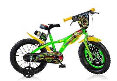 Bicicletta Dino Ninja Turtles Misura 16..
