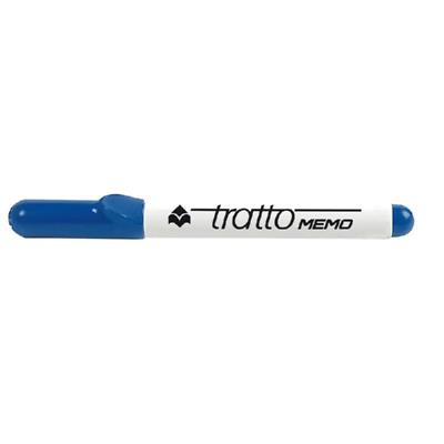 Tratto Memo Medio Blu Punta Tonda