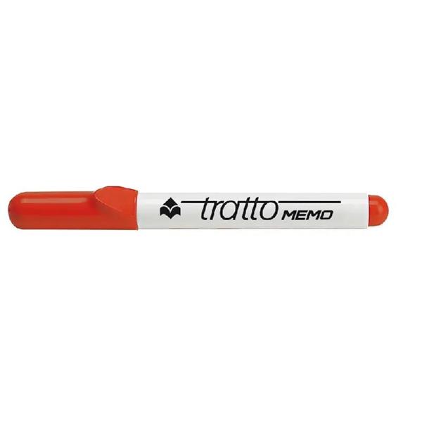 Tratto Memo Medio Rosso Punta Tonda