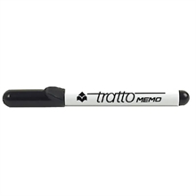 Tratto Memo Medio Nero Punta Tonda