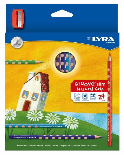 Groove Slim Cardboard Box K24 + Sharpener