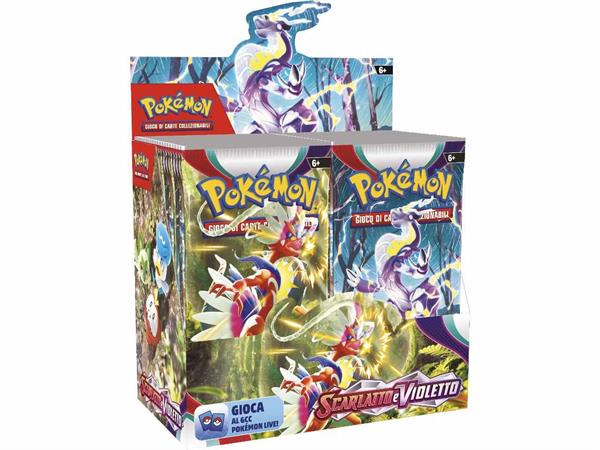POKEMON SCARLATTO E VIOLETTO BUSTA 10 CARTE-