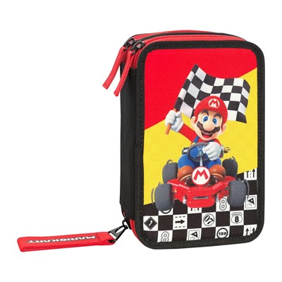 Astuccio Corredo 3 Zip Mariokart..