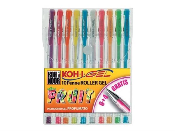 Astuccio 10 Penne Gel Fruit