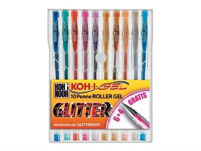 Astuccio 10 Penne Gel Sparkling