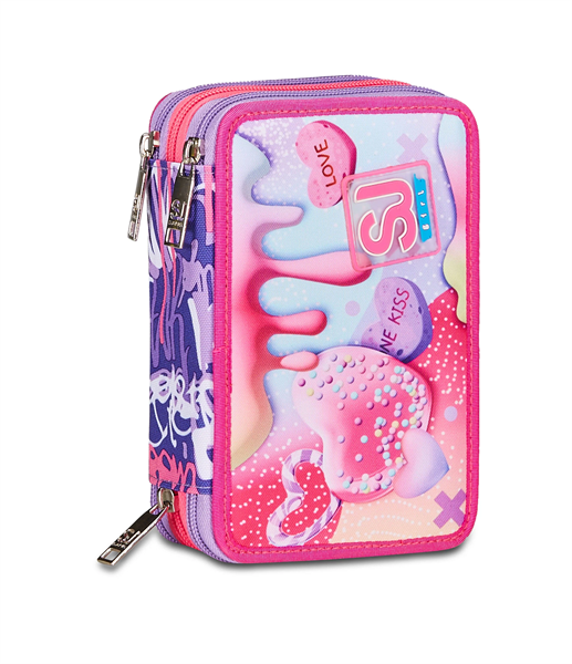 Sphere Full Girl Astuccio 3 Zip Sj Gang..