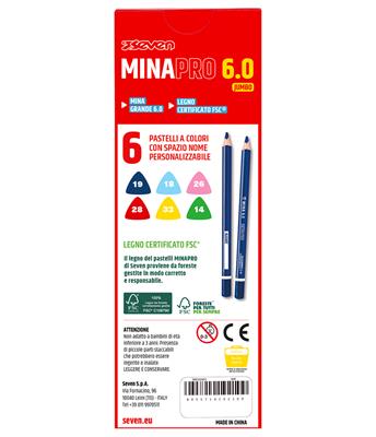 Pastelli Minapro 6.0 - Scatola 6 Pz Seven