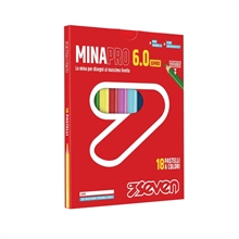 Pastelli Minapro 6.0 # - Scatola 18 Pz Seven Pastelli..