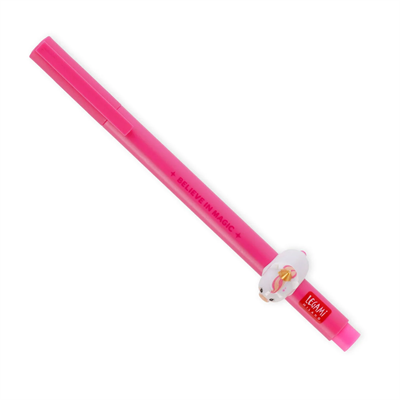 Gel Pen With Animal Decoration - Lovely Friends - Unicorn