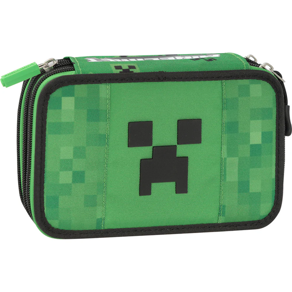 Astuccio Corredo 3 Zip Pixel Minecraft..