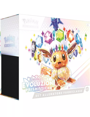 Pokemon SV8.5 Evoluzioni Prismatiche Set Allenatore Fuoriclasse