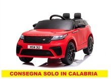 Auto Velar Land Rover  Rosso 12Volt