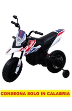 Aprilia Motocross Rx125 Bianco 12Volt