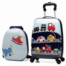 GIOLLY - Set Trolley e Zainetto Città