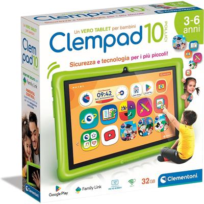 Clempad 10 3-6 anni Tablet