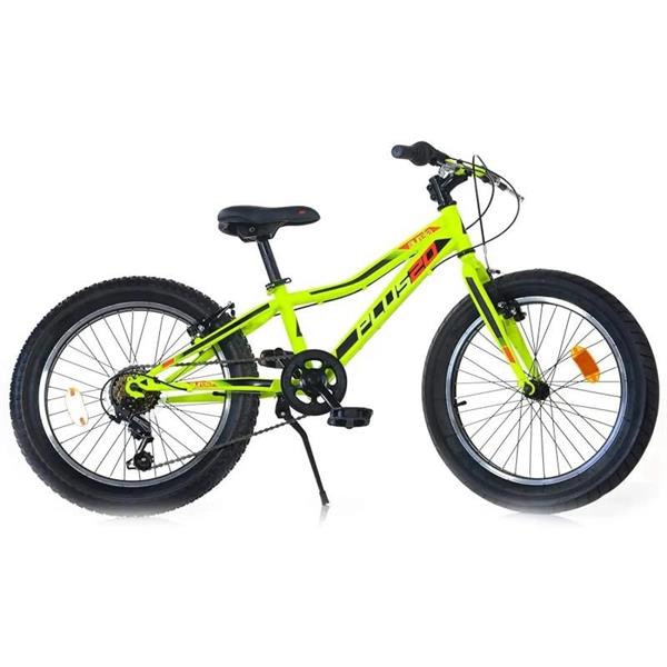 Bicicletta 20 Boy Plus Yellow Fluo