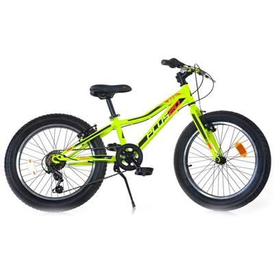 Bicicletta 20 Boy Plus Yellow Fluo