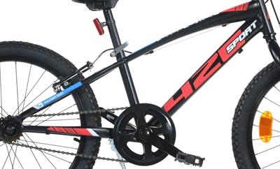 Bicicletta 20  Mtb Boy Nero Senza Cambio