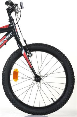 Bicicletta 20  Mtb Boy Nero Senza Cambio