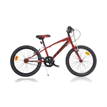 Bicicletta 20  Mtb Boy Rosso Senza Cambio