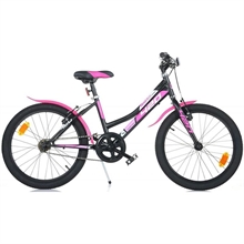 Bicicletta 20  Mtb Girl Nera Senza Cambio
