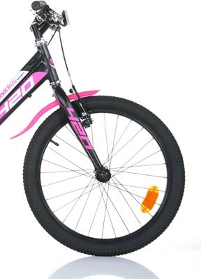 Bicicletta 20  Mtb Girl Nera Senza Cambio