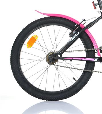 Bicicletta 20  Mtb Girl Nera Senza Cambio