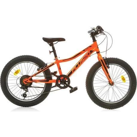 Bicicletta 20 Boy Plus Orange Fluo