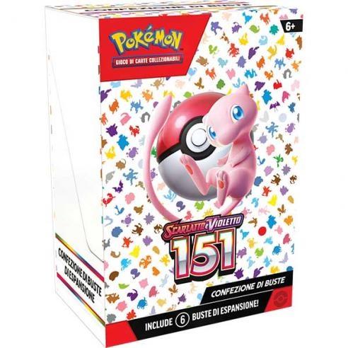 Pokemon Scarlatto e Violetto 151 Confezione di Buste di Espansio