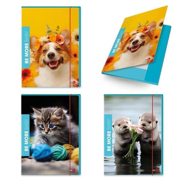 Cartelline 3 lembi Maxi BABY A4 Dorso 1cm