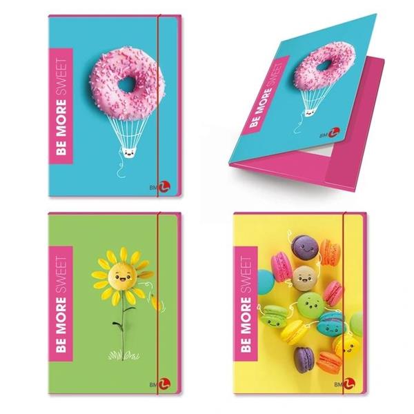 Cartelline 3 lembi Maxi SWEET A4 Dorso 1cm