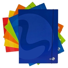 Cartelline 3 Lembi Con Elastico COLOR Dorso 1cm