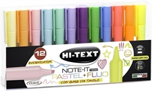 Hi-Text 7200 Evidenziatore Pastel + Fluo Set Scrivania Con Desk