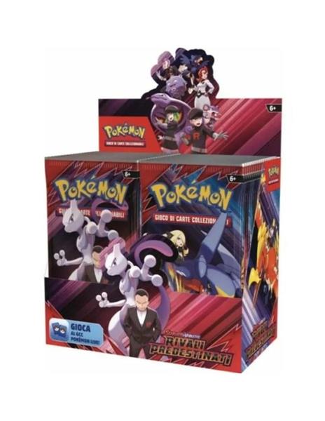 Pokemon SV10 Rivali Predestinati Box 36 busta 10 carte (IT)