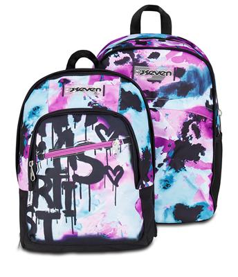 Zaino Dual Detach Seven Quick Graffiti Girl