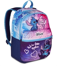 Zaino Doppio Scomparto Lilo & Stitch Cute And Fluffy