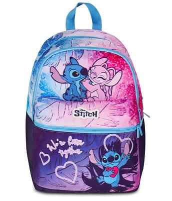 Zaino Doppio Scomparto Lilo & Stitch Cute And Fluffy