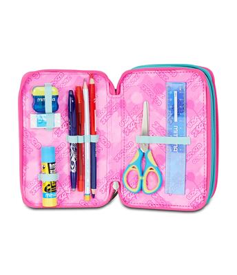 Astuccio 3 Zip Seven Glow Love