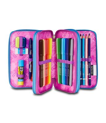 Astuccio 3 Zip Seven Quick Graffiti Girl