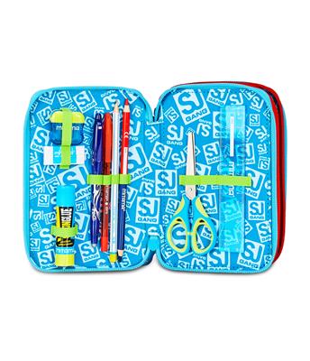 Astuccio 3 Zip Sj Gang Game-Led Boy
