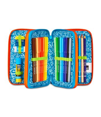 Astuccio 3 Zip Sj Gang Tinypatch Boy