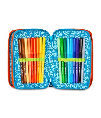 Astuccio 3 Zip Sj Gang Tinypatch Boy
