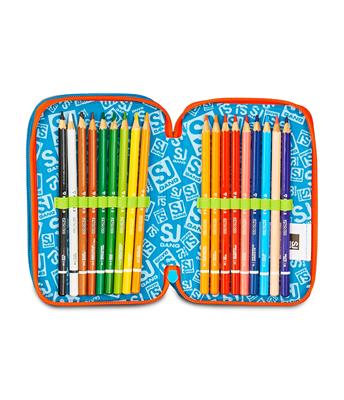 Astuccio 3 Zip Sj Gang Tinypatch Boy