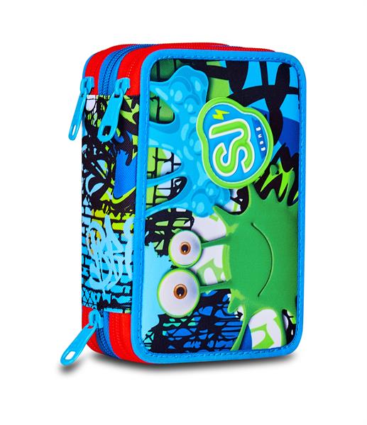 Astuccio 3 Zip Sj Gang Fantasys Boy